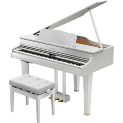 Roland GP607-PW cyfrowy fortepian, biały połysk